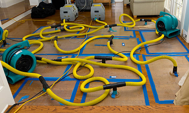 Professional Emergency Water Removal technician working in Connell, WA